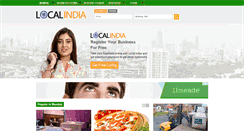 Desktop Screenshot of localindia.com